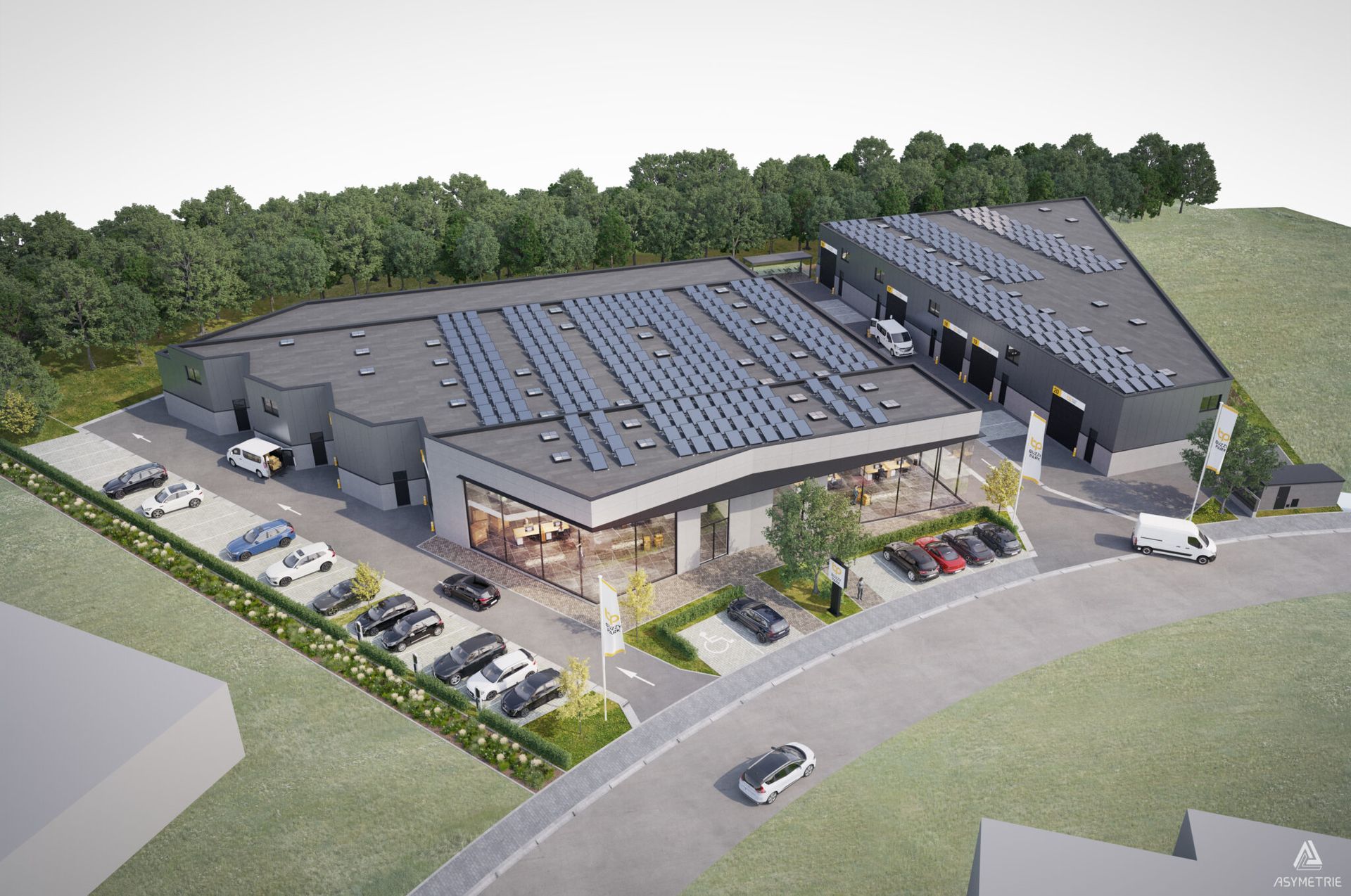 Entrepôts industriels de 58m² à 3170m²